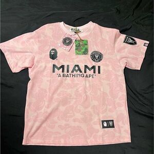 Bape Pink Miami T-Shirt